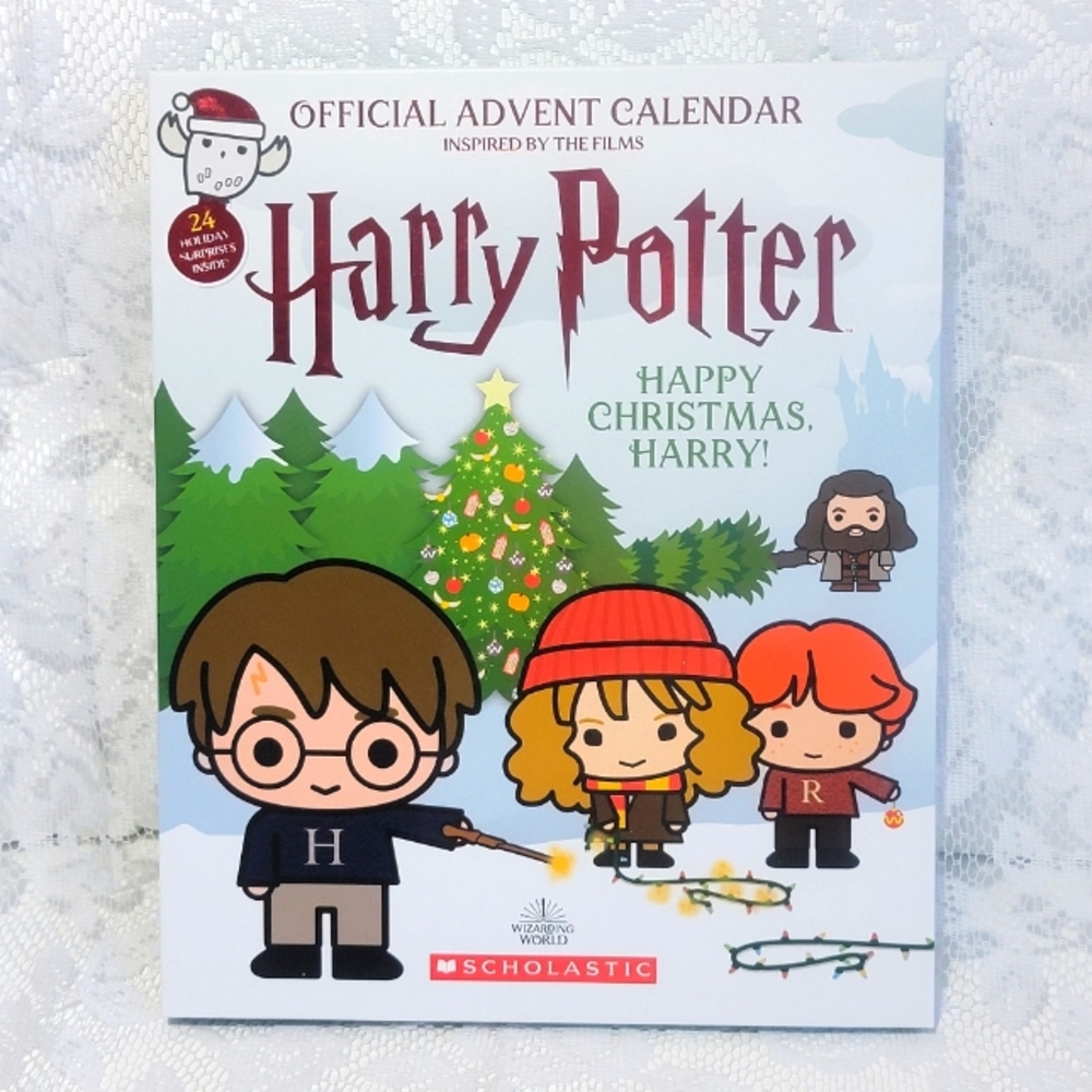 Harry Potter Official Advent Calendar Scholastic Christmas Holiday Collectible